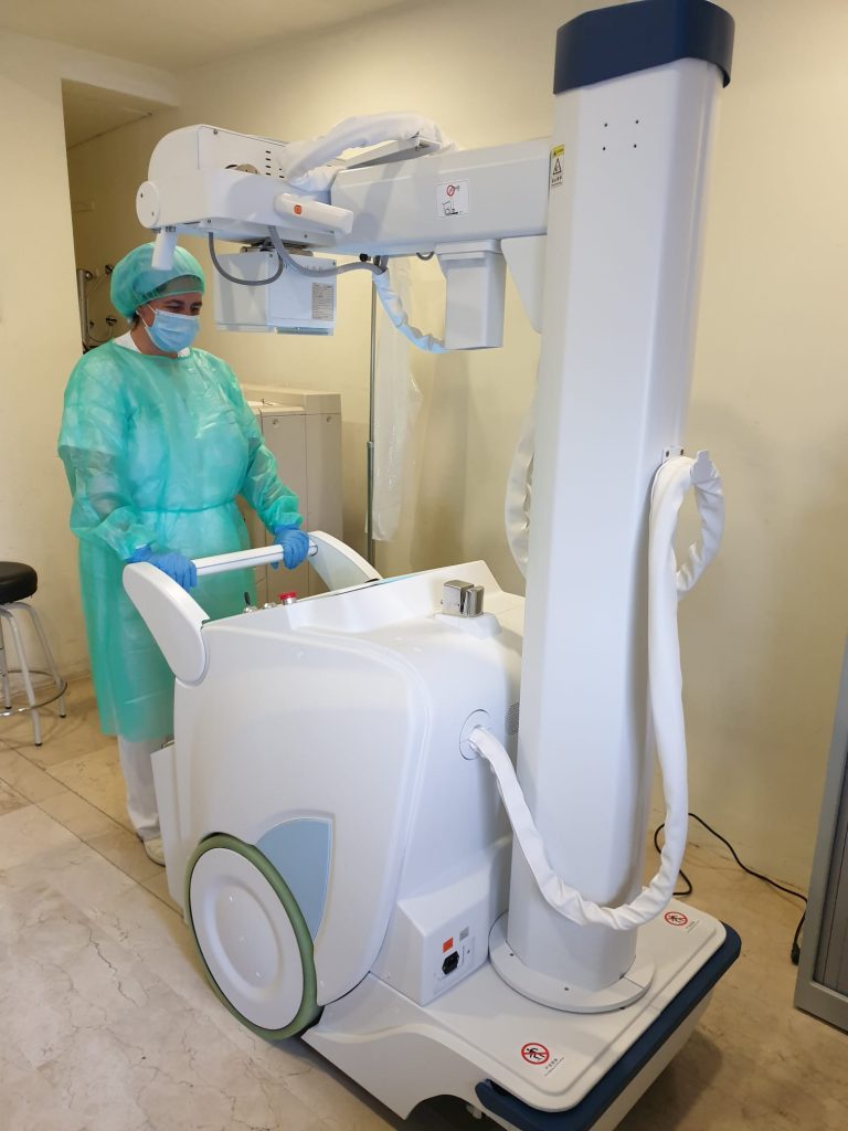 Jerez Televisión Aparato radiología.