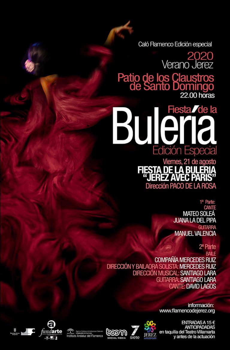 Cartel fiesta de la bulería 18:08