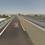 Obra carretera Rota - Jerez Televisión