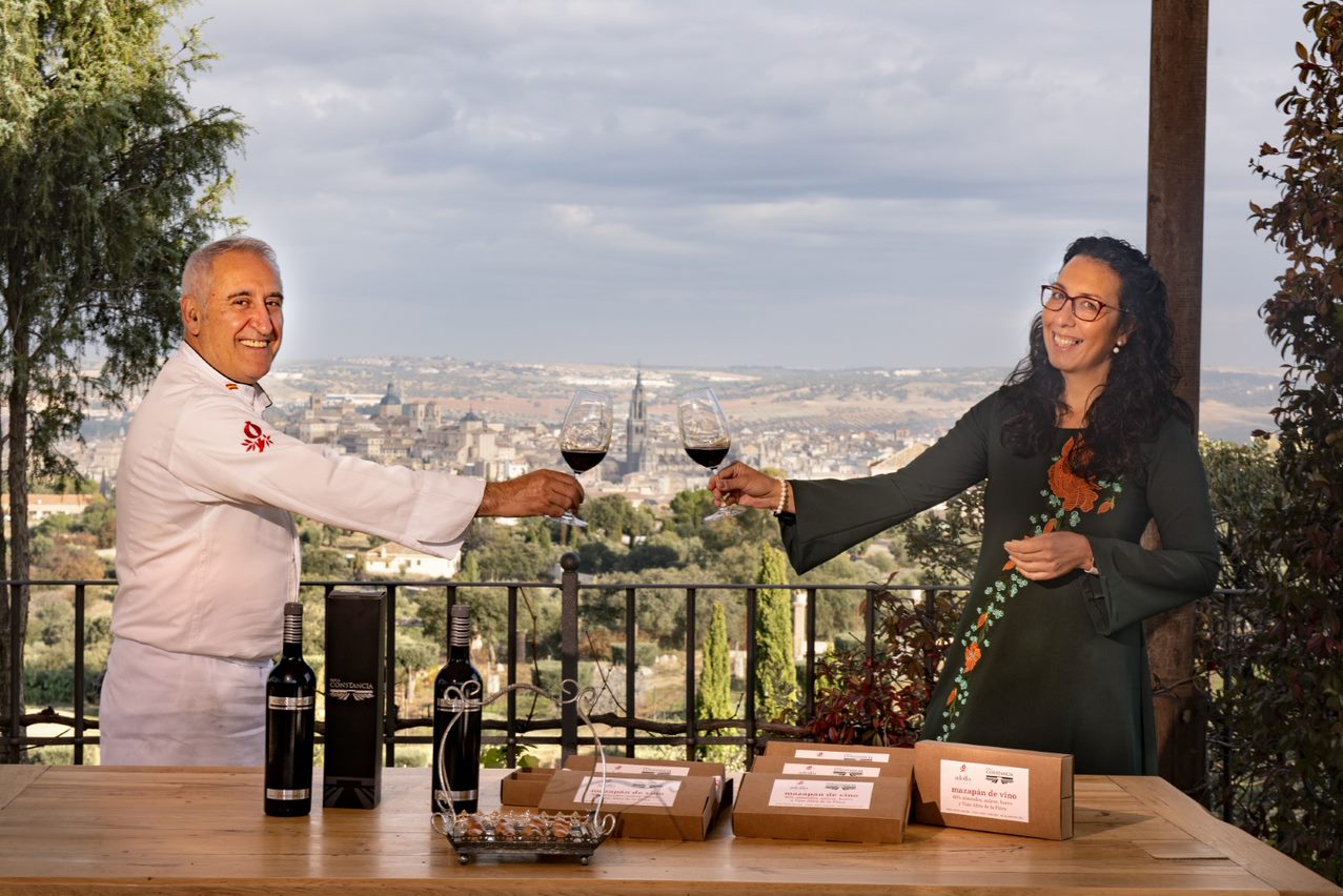 vino y mazapan González Byass Jerez Televisión