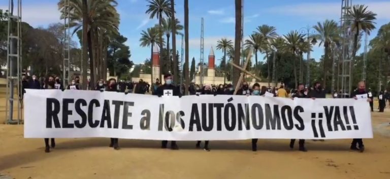 nueva concentración autónomos Jerez TV 2021