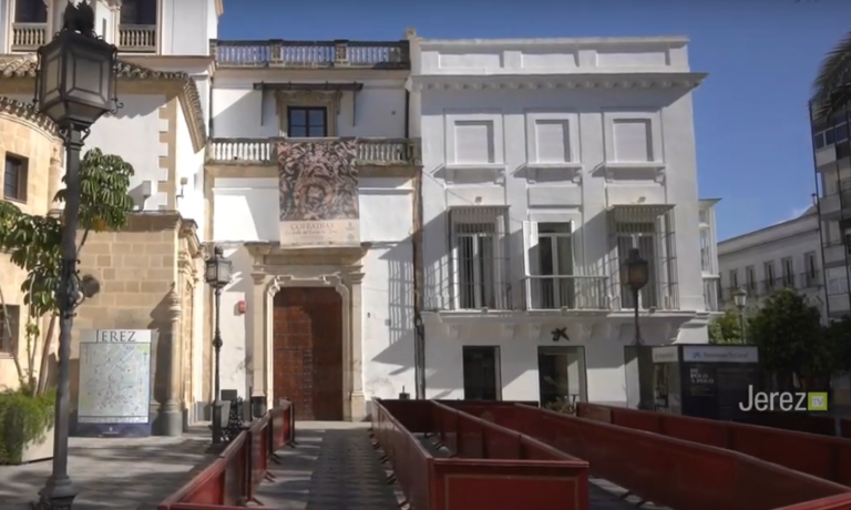 Entrada exposición Cofradías huella del tiempo Jerez TV 2021