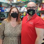 María y Diego de Papelería La Española