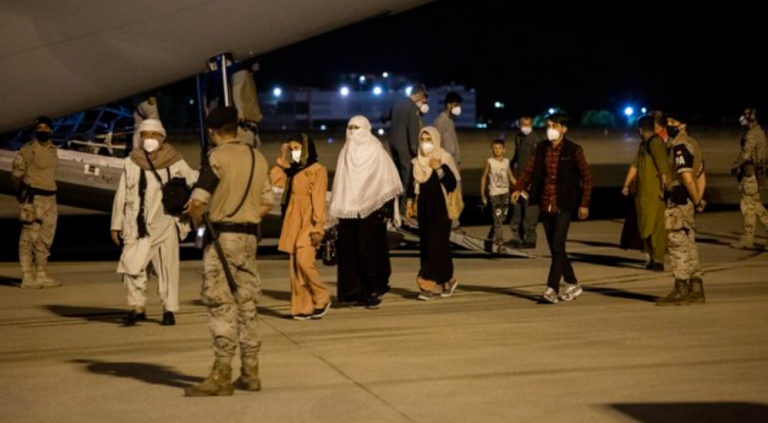 AFGANOS llegan a España