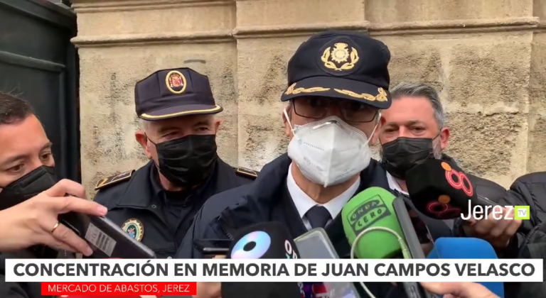 Jerez TV Declaración policía nacional homenaje Juan 2022