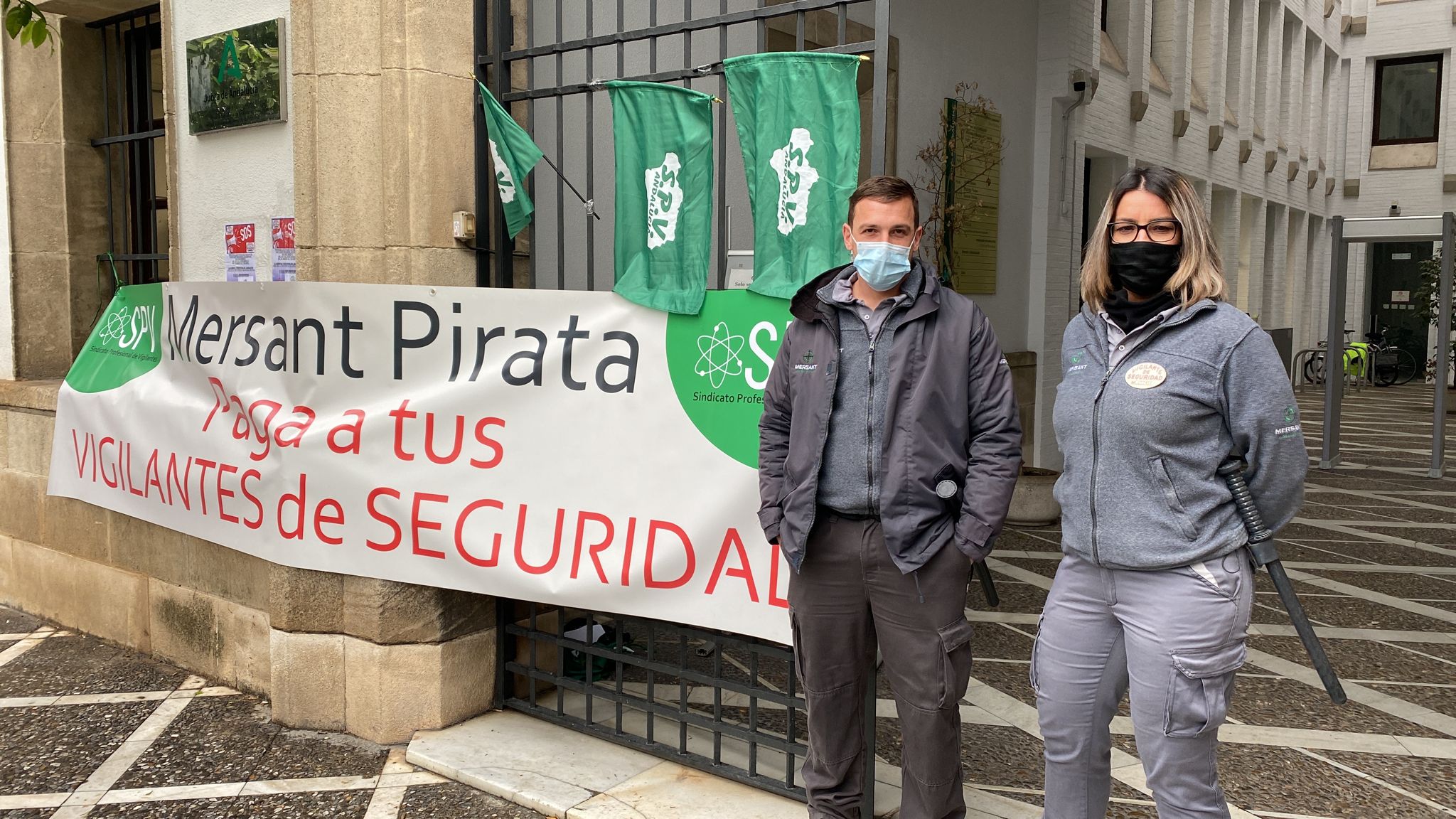 Jerez TV protesta vigilantes hacienda Jerez