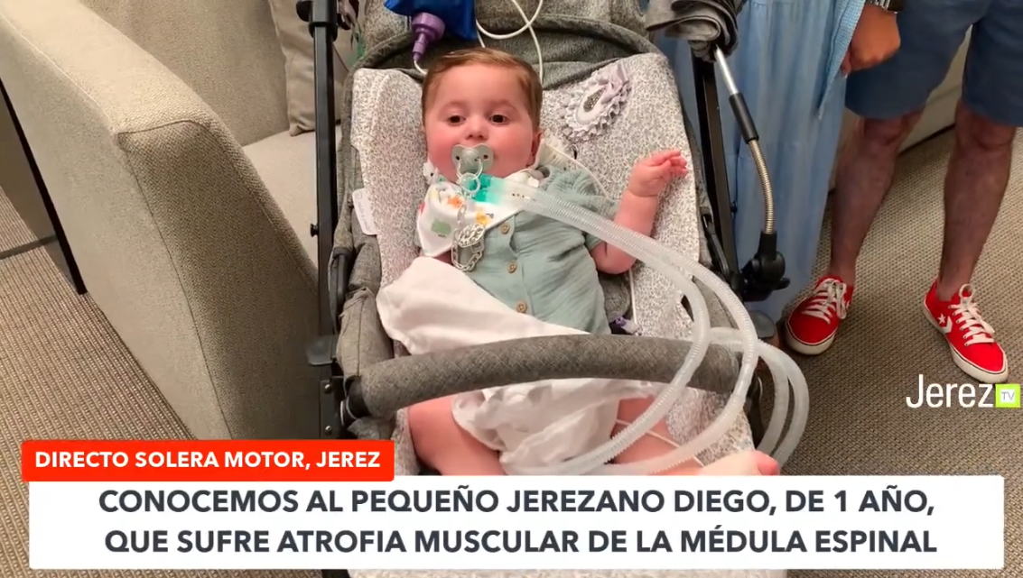 Jerez TV Diego Atrofia Muscular Medula Espinal Jerez