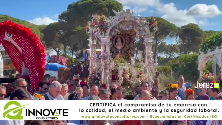 Jerez TV llegada Jerez Rocío Q-Innovate 2022