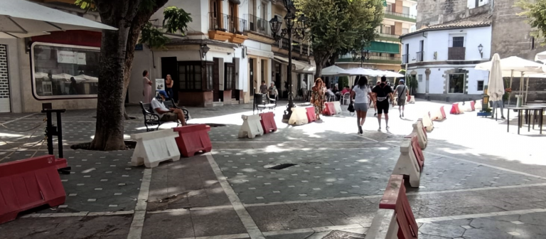 Jerez TV Plaza Plateros Abierta al tráfico rodado