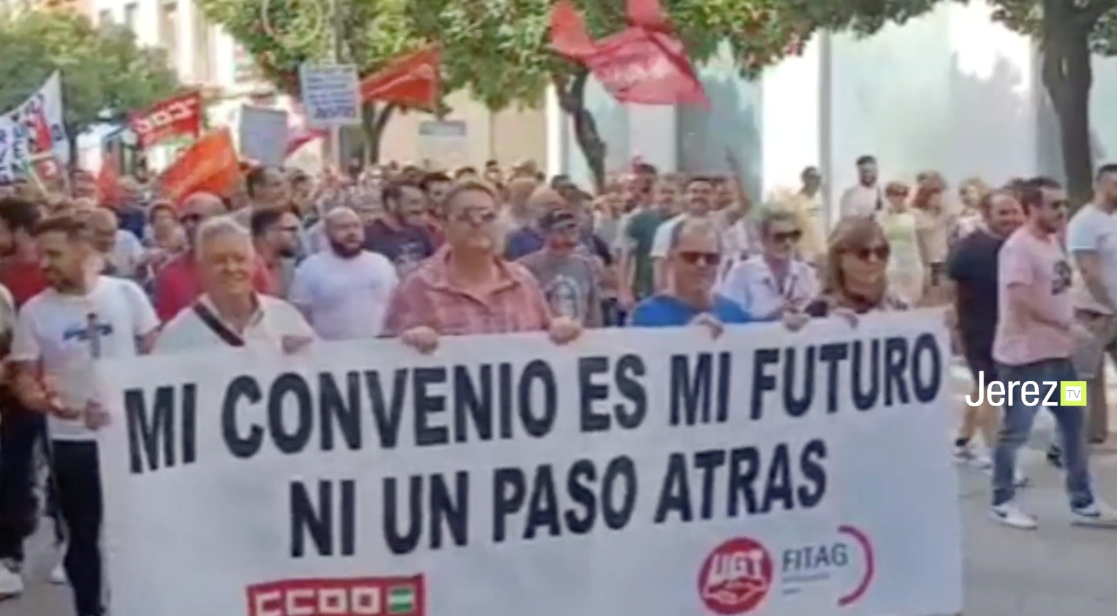 Jerez TV Huelga Trabajadores de la VID