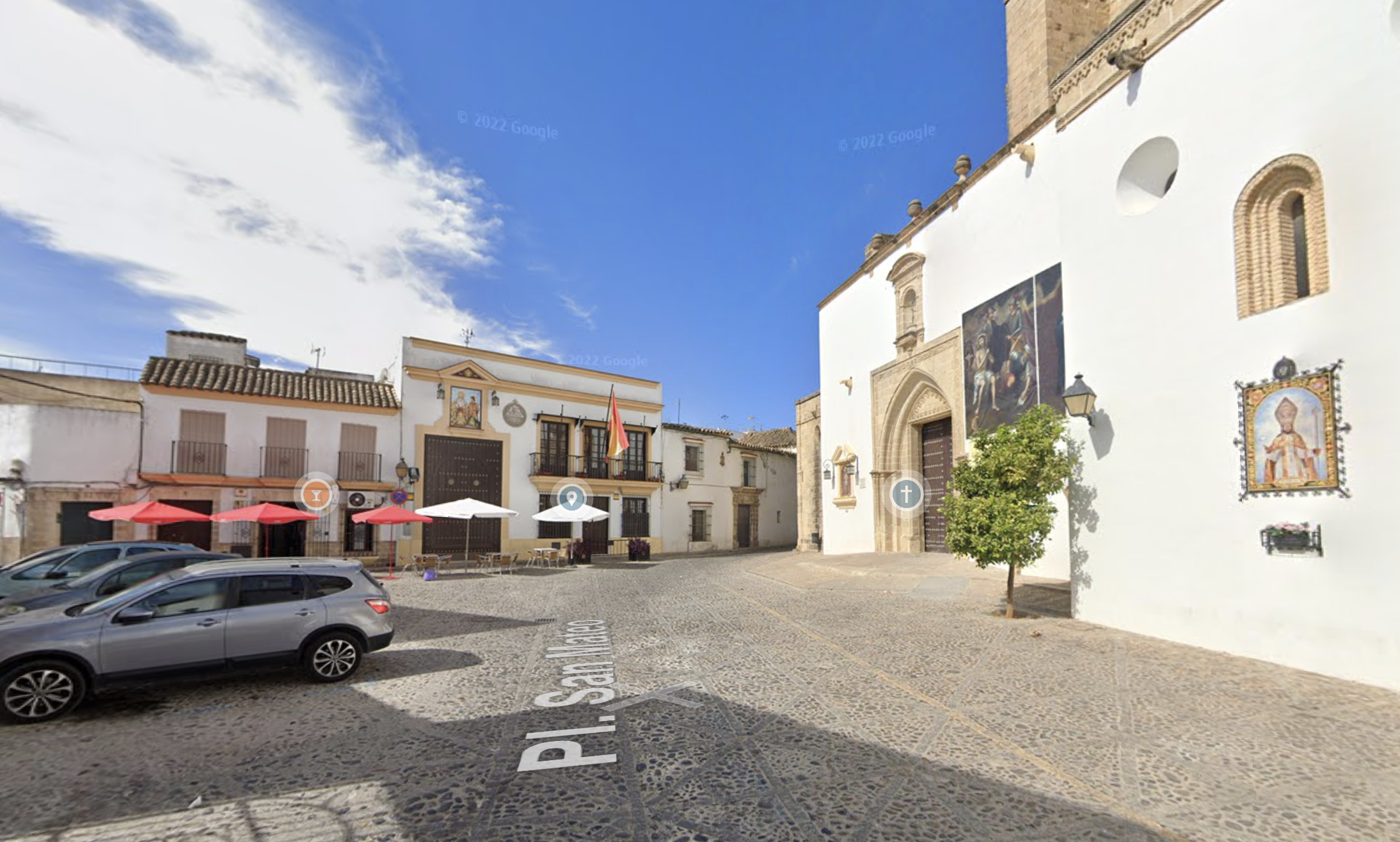 Jerez Televisión Iglesia de San Mateo entorno
