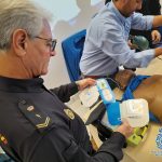 Jerez TV Policia desfribilador