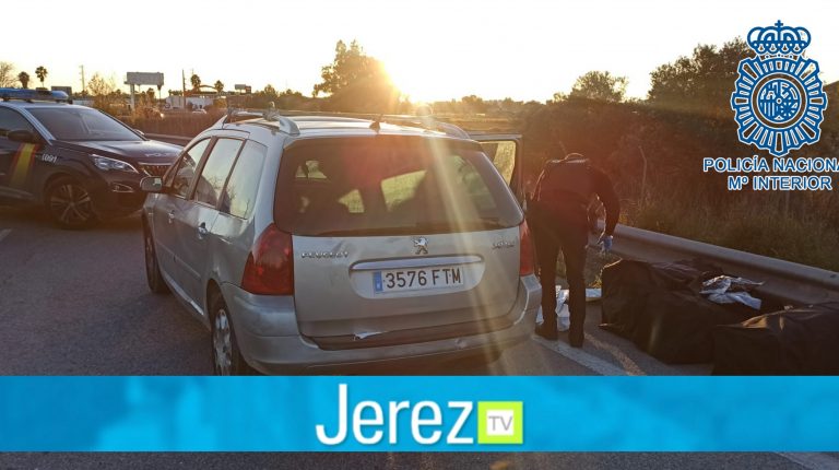 Jerez Televisión Detenido Jerez Marihuana en un coche (2)