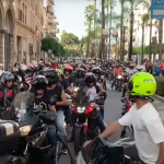 Jerez TV caravana motera motos motoristas centro jerez