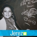Jerez TV lola flores bota de vino