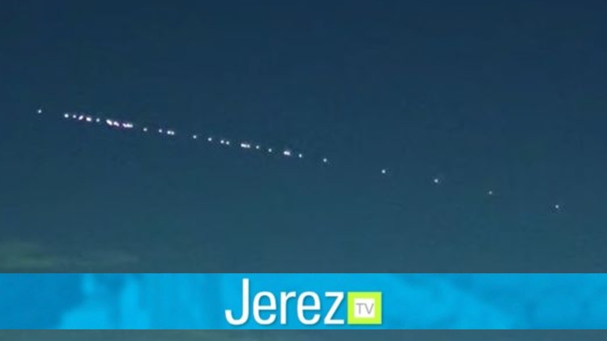Jerez TV luces en el cielo ovnis