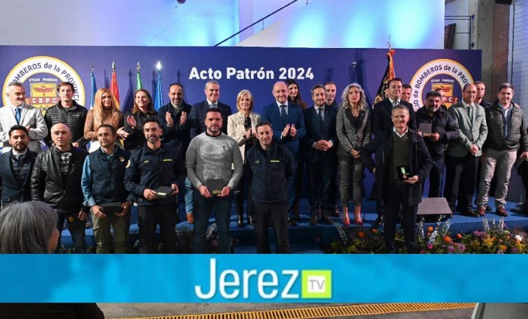 JErez TV bomberos acto dia patron