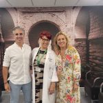 Jerez TV Firma convenio delegada, gerente AGSJCN y Coloreando Vidas jul 24