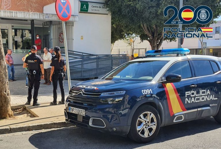 Jerez TV policia 2024-07-18 Jerez Detenido por agredir a sanitario en Centro de Salud de Jerez