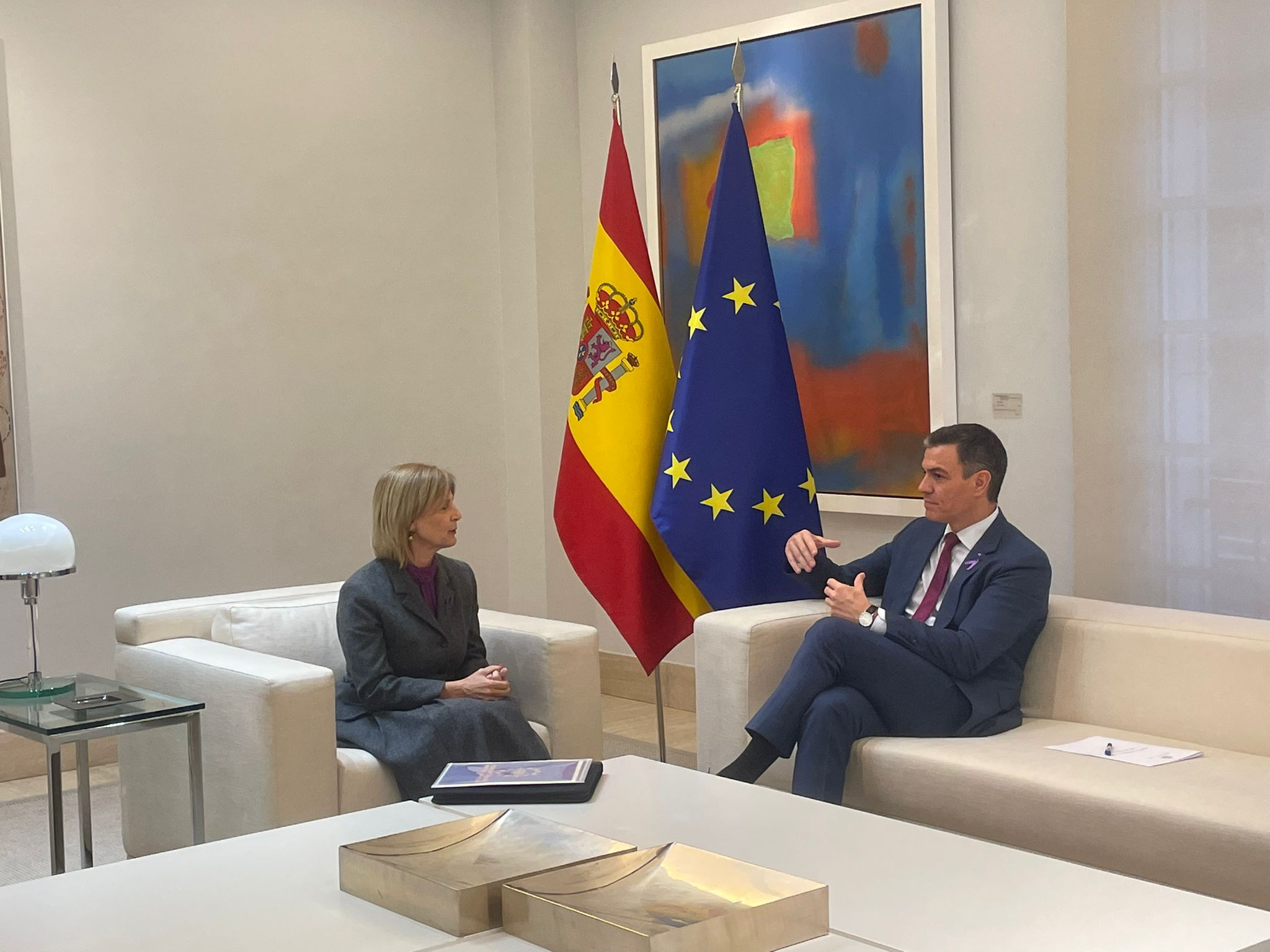 Jerez TV Maria José García Pelayo Pedro Sánchez