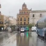 Jerez TV Lluvia Jerez Gallo Azul