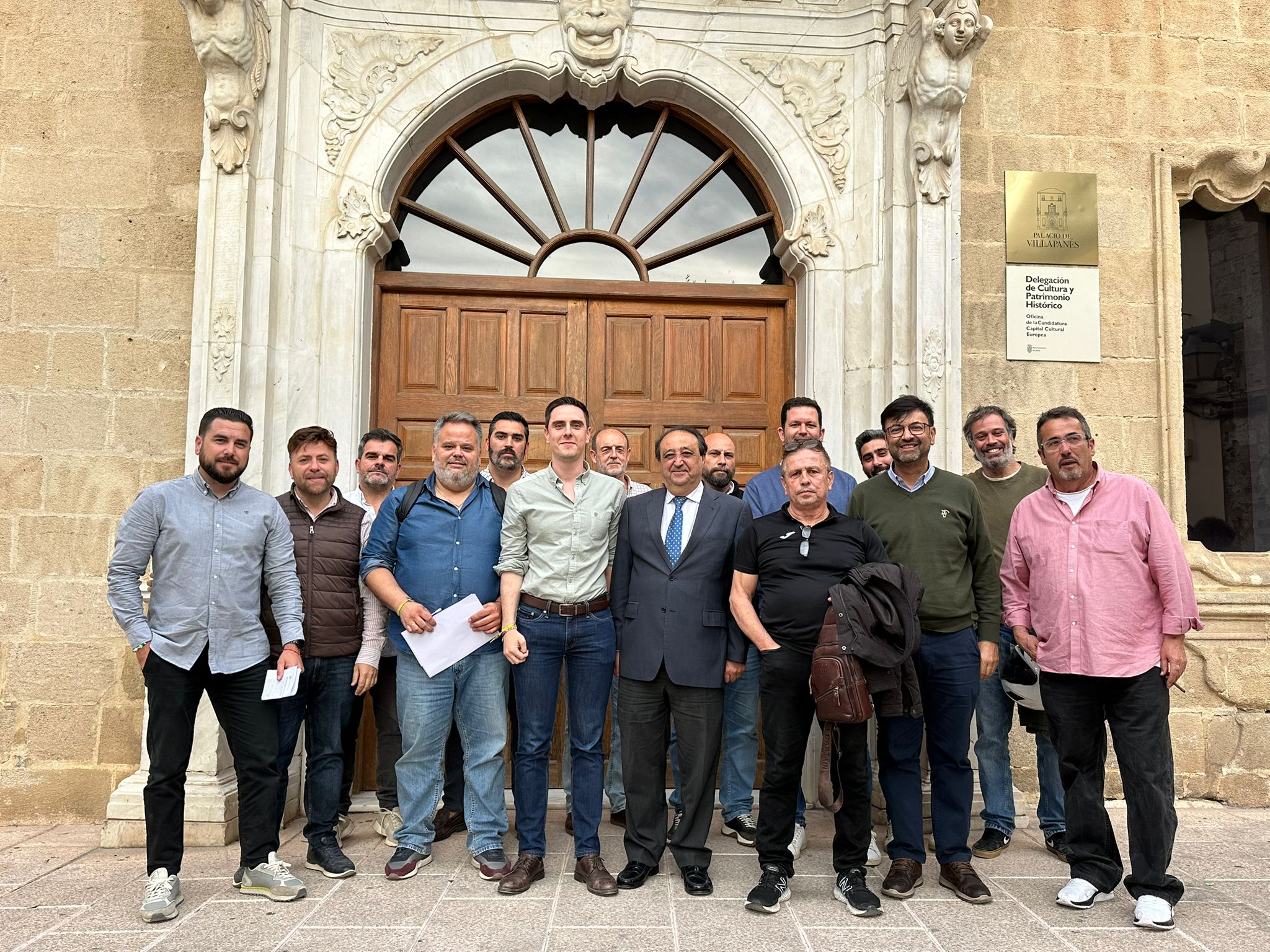 Jerez TV Reunión Espinar y Zurita con titulares de casetas