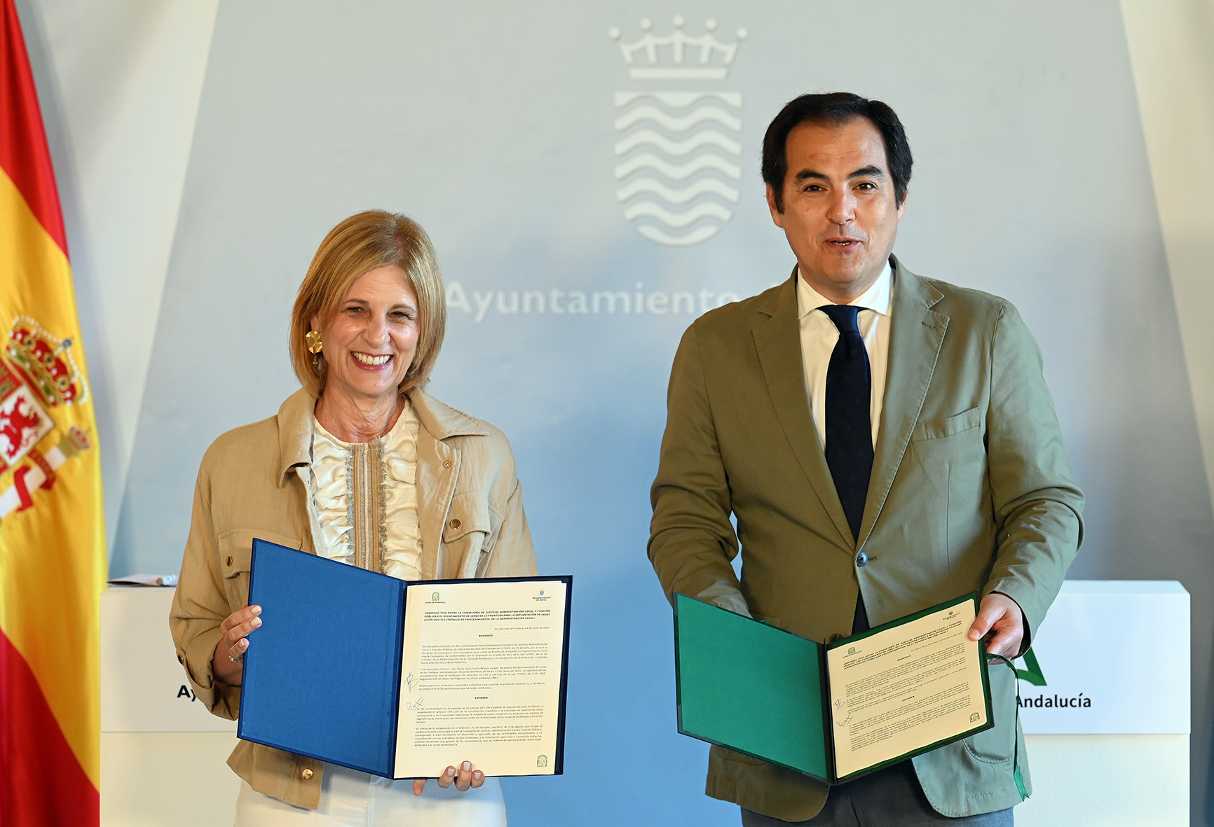 Jerez TV Alcaldesa___Consejero_Justicia___Convenio_Adm_Publicas___11