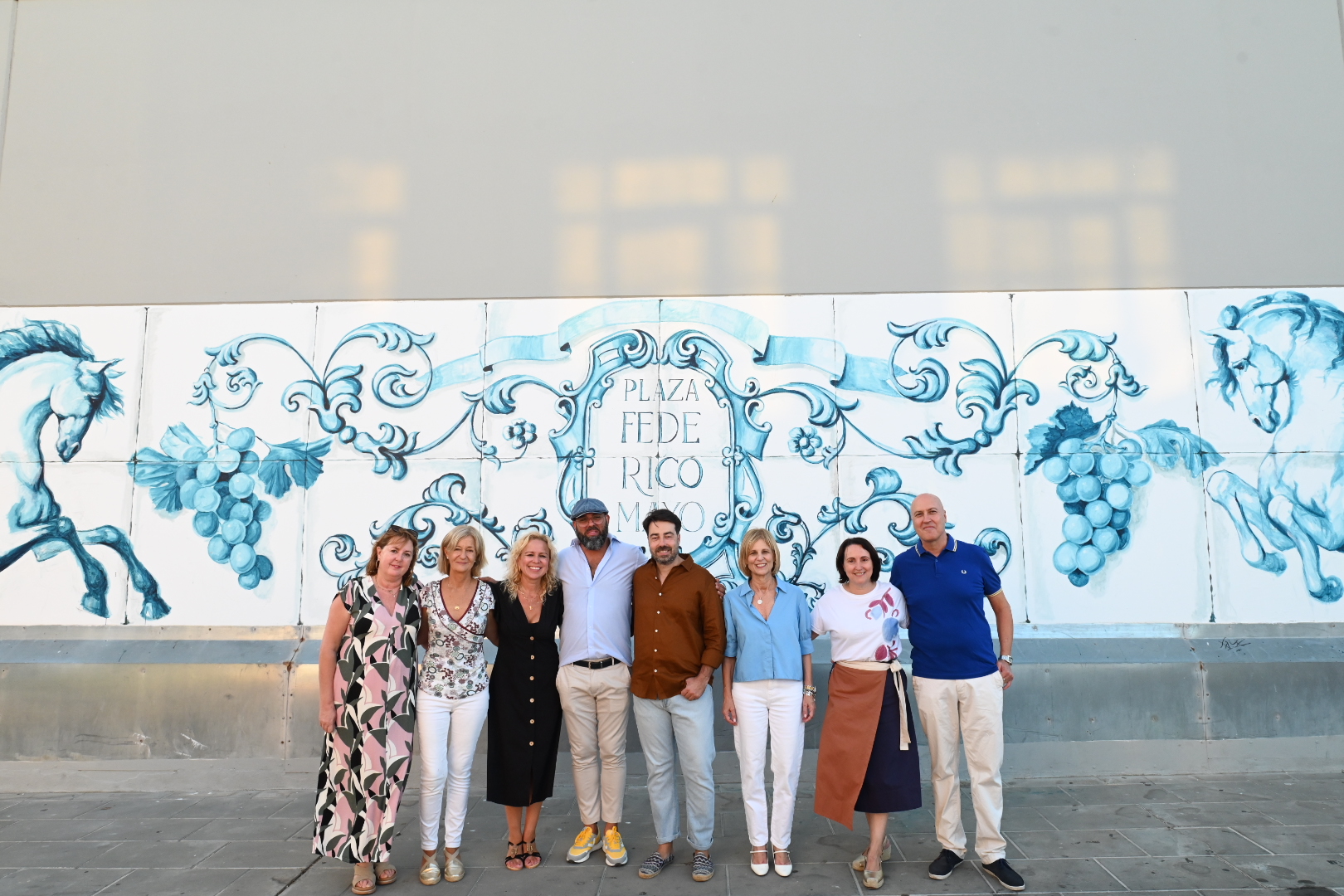 Jerez TV 2025 Alcaldesa-Mural Mercado Federico Mayo 25