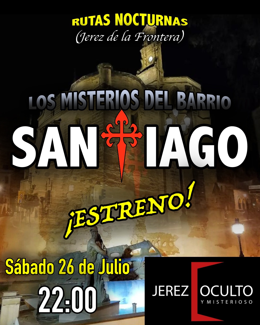 Jerez TV Rutas Nocturnas Jerez Barrio de Santiago