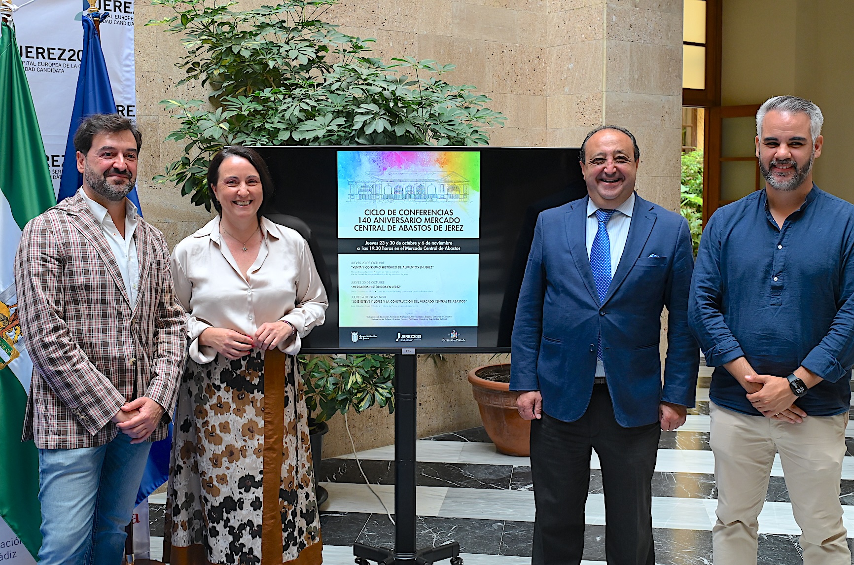 Jerez TV Nela_Garcia___Conferencias_140_aniver_Pza_de_Abastos___01