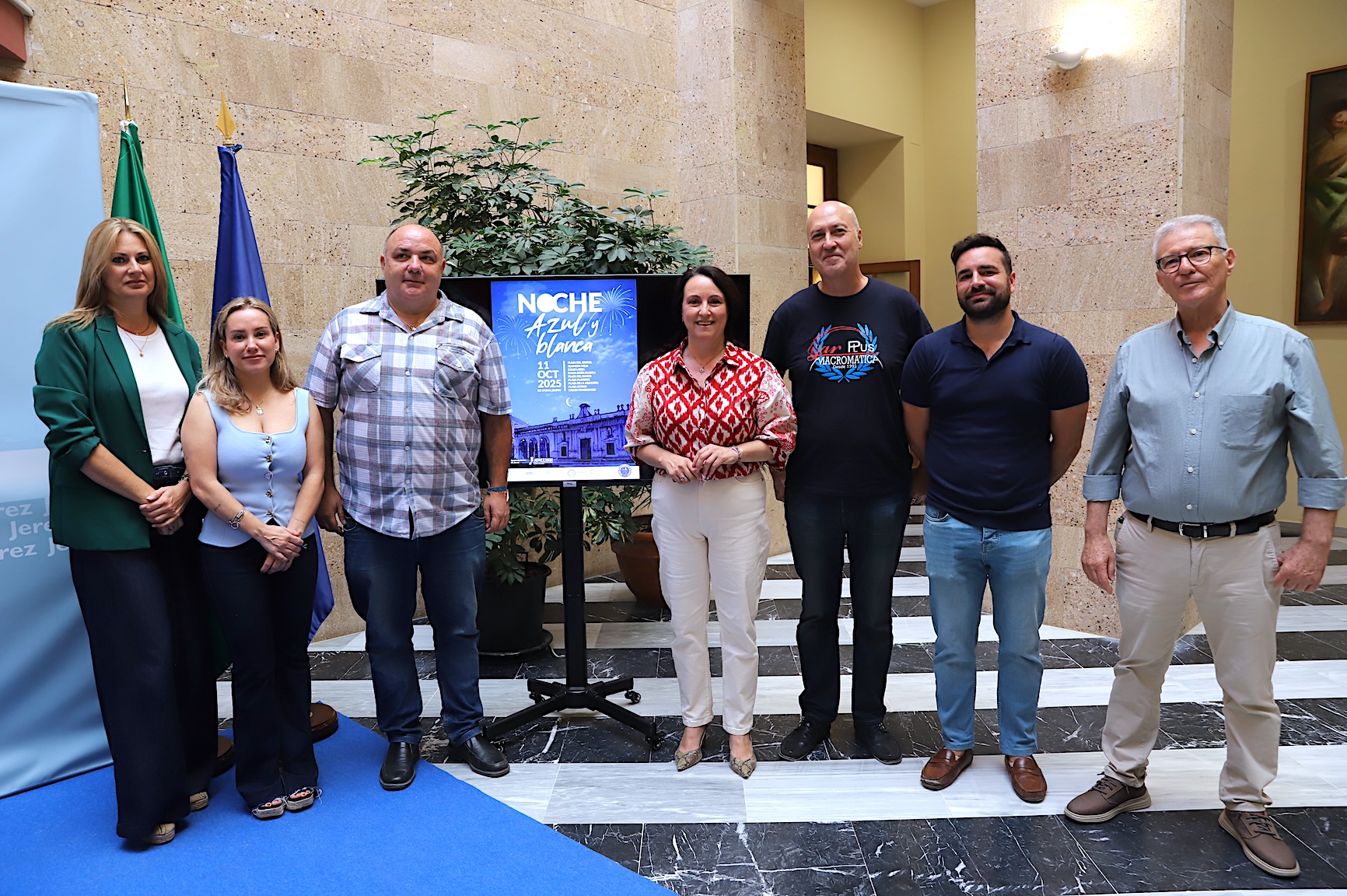 Jerez TV Noche azul y Blanca