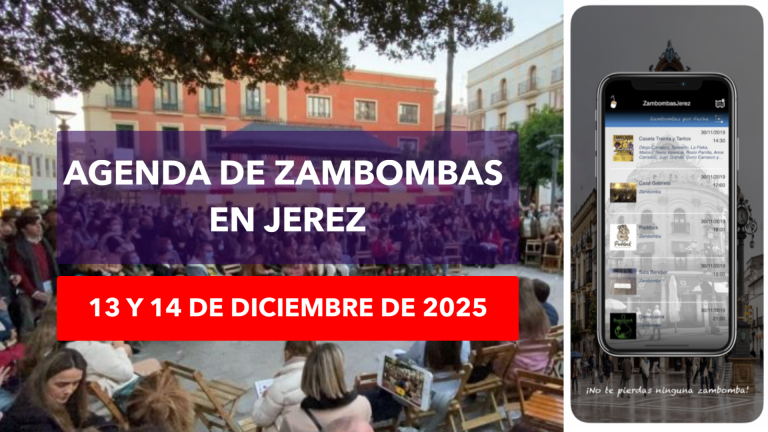 JEREZ TV AGENDA DE ZAMBOMBAS EN JEREZ 2025