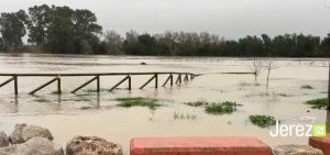 JEREZ TELEVISION Temporal Kristin Rio Guadalete desbordad2