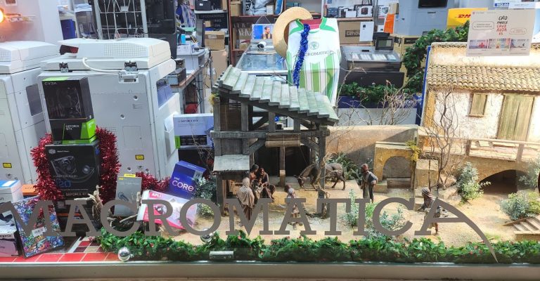 Jerez TV belen navidad macromatica