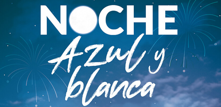 Jerez TV Cartel Noche azul y blanca 2024