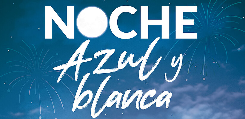 Jerez TV Cartel Noche azul y blanca 2024