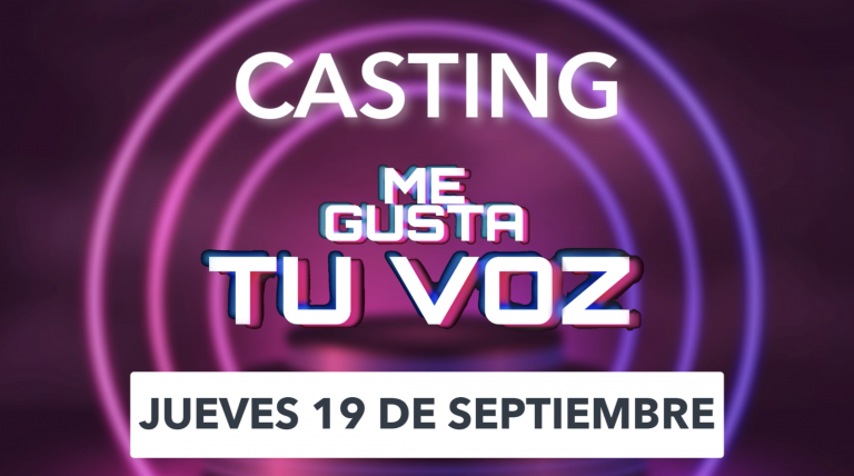 ME GUSTA TU VOZ PANTALLA CASTING
