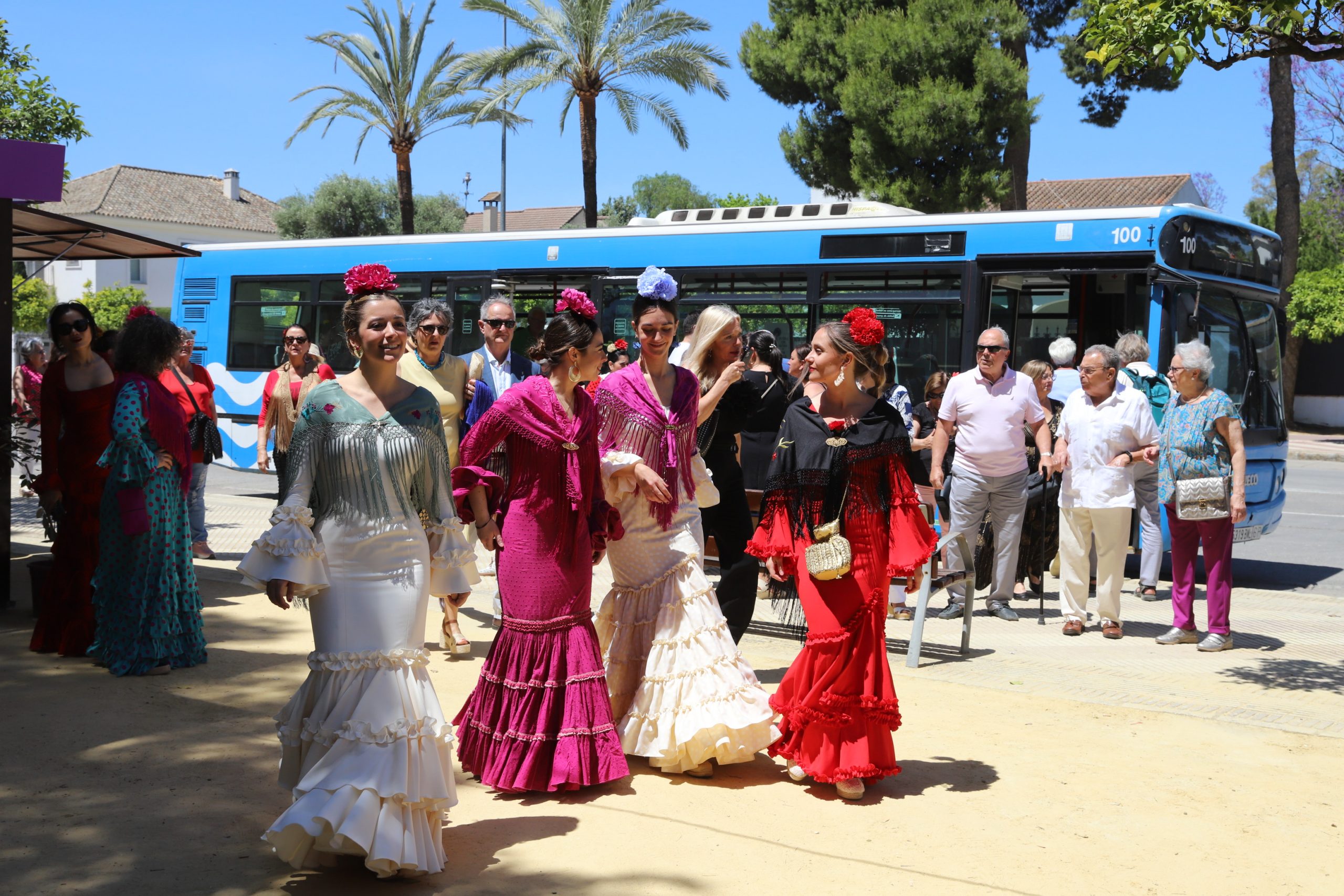 Jerez TV Feria de Jerez Autobuses Feria_2024_Autobus