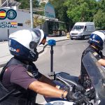 Agentes de la Policía Naciona en Jerez