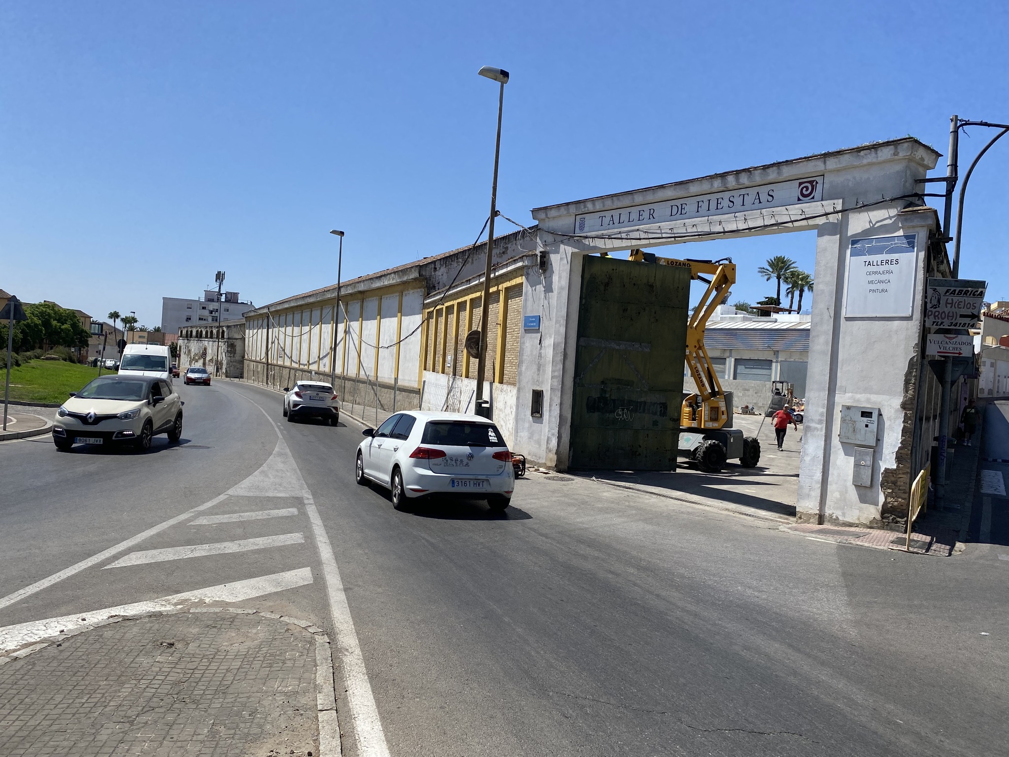 Jerez TV Obras Taller de Fiestas Jerez