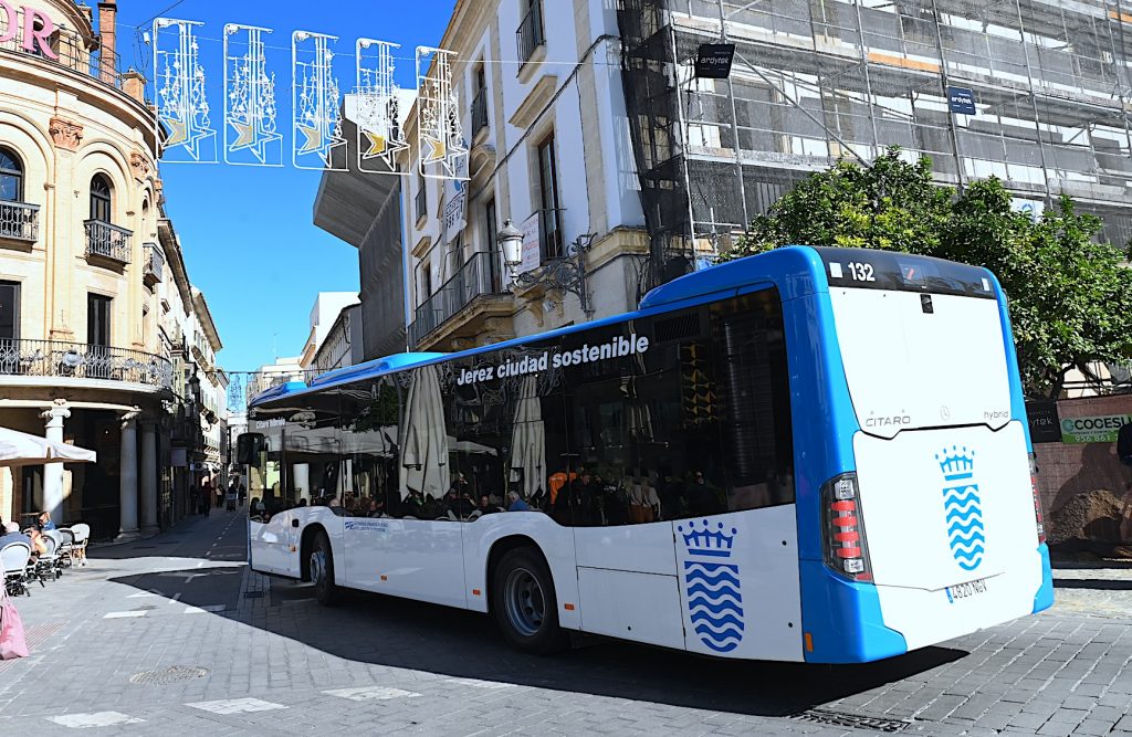 JEREZ TV Autobuses lanzadera Navidad