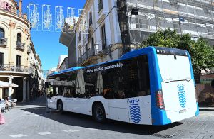 JEREZ TV Autobuses lanzadera Navidad