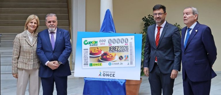 JEREZ TELEVISION Cupón de la ONCE dedicado a la Capitalidad Gastronómica de Jerez 2026 portada1