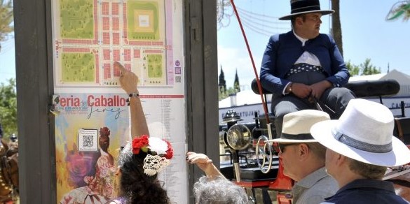 JEREZ TELEVISION Feria gitana mira plano