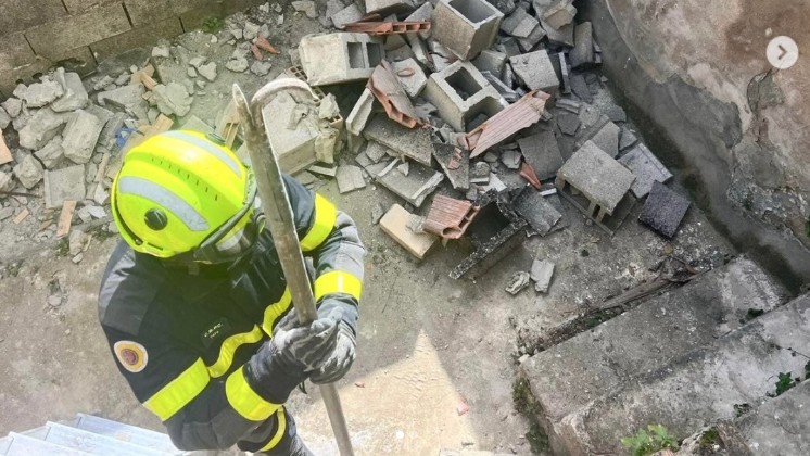 Jerez TV Bomberos techo caída en San Telmo 2026