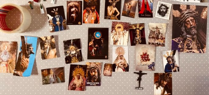 Jerez TV Tomás Sampalo estampitas de Semana Santa 2026 2