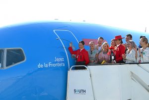 Jerez TV Avión con el nombre de Jerez 2026