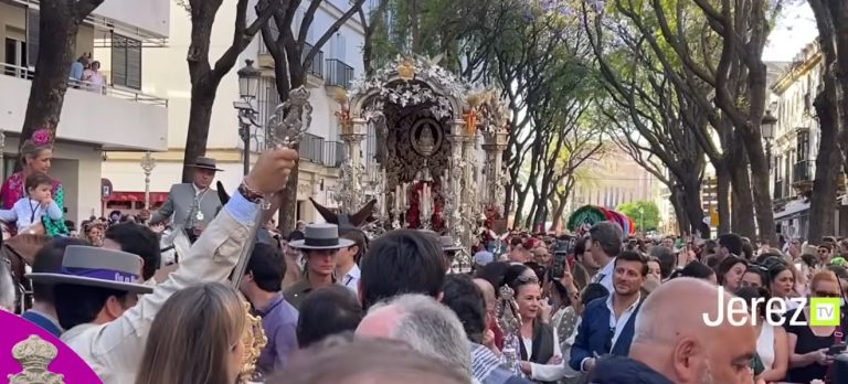 Jerez TV Rocío salida 2026 Simpecado Porvera 2