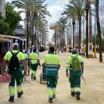 Jerez TV Personal de limpieza duirante la Feria 2026