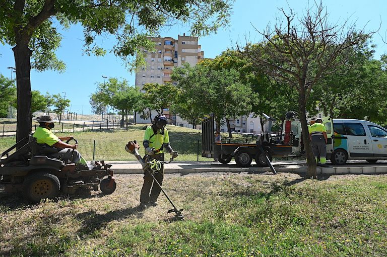 Jerez TV Desbroce zona urbana incendios